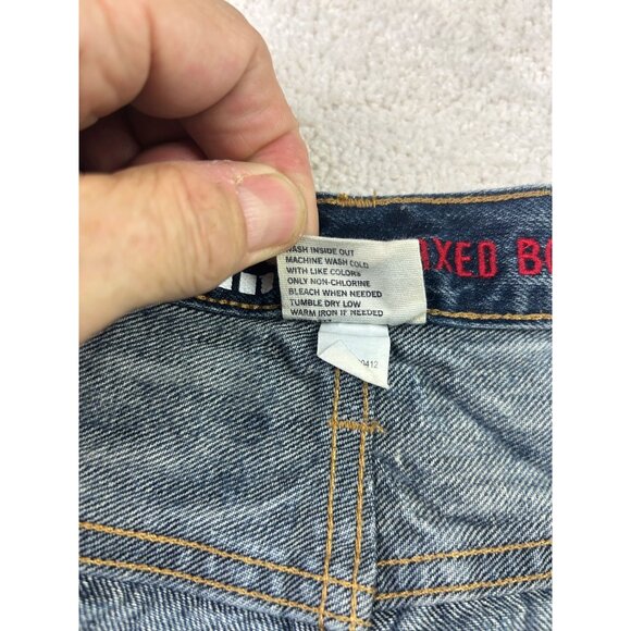 Urban Pipeline Mens Relaxed Bootcut Jeans‎ 40x30 Blue Denim Casual Everyday Wear - Picture 9 of 12